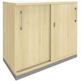 Artikelbild 1 für fm Schiebetürenschrank Oldenburg, 4260429767359 königsahorn 1 Fachboden 100,0 x 44,2 x 78,1 cm, Artikelnummer 161697