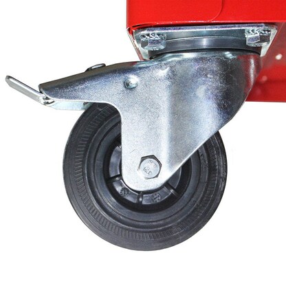 Artikelbild 6 für ADB Basic Werkstattwagen rot 5 Schubladen, Artikelnummer 204110