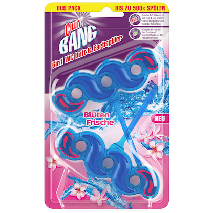 Artikelbild für CILLIT BANG 6in1 WC-Duftspüler Blüten Frische, 2 St., Artikelnummer 430696