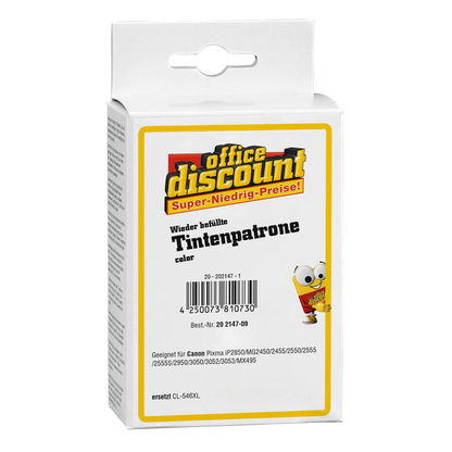 Artikelbild 2 für office discount cyan, magenta, gelb Druckkopf kompatibel zu Canon CL-546XL, Artikelnummer 202147