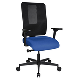 Artikelbild 1 für Topstar Bürostuhl Sitness Open X (N) Deluxe, OX300TW2 T260 Stoff blau, Gestell schwarz, Artikelnummer 689378