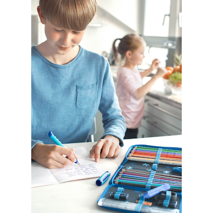 Artikelbild 6 für FABER-CASTELL Scribolino Patronenfüller blau A (für Anfänger), Artikelnummer 428019