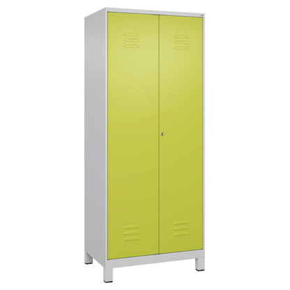 Artikelbild 2 für CP Putzmittelschrank Classic Plus 080110-02 S10024 clowngrün, lichtgrau 80,0 x 50,0 x 195,0 cm, aufgebaut, Artikelnummer 175527