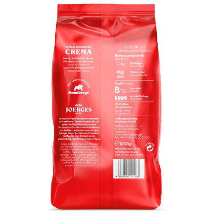 Artikelbild 2 für GORILLA Espresso Super Bar Crema Kaffeebohnen, kräftig, 1,0 kg, Artikelnummer 787232