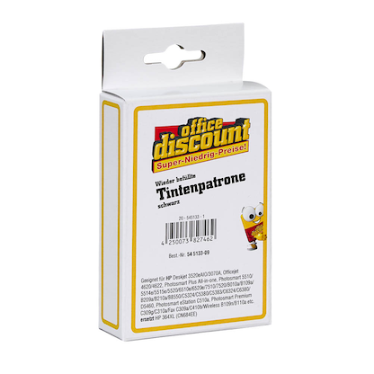 Artikelbild 2 für office discount schwarz Druckerpatrone kompatibel zu HP 364XL (CN684EE), Artikelnummer 545133