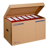 Artikelbild 1 für 10 ELBA Archivcontainer tric system braun 54,5 x 36,0 x 32,0 cm, Artikelnummer 144329