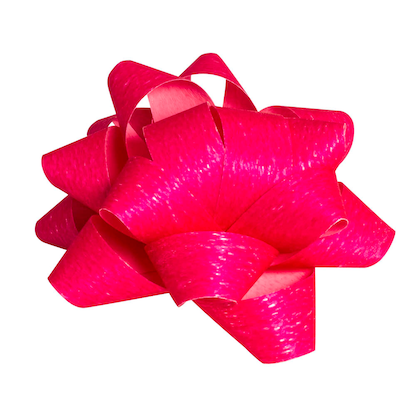 Artikelbild 5 für PRÄSENT Geschenk-Schleifen matt blau/rot/gelb/grün/pink/orange 10,0 mm x 0,95 m, Artikelnummer 102537