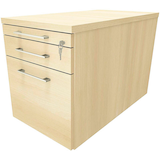 Artikelbild 1 für fm Oldenburg Rollcontainer königsahorn 3 Auszüge 43,4 x 80,0 x 54,0 cm, Artikelnummer 138117