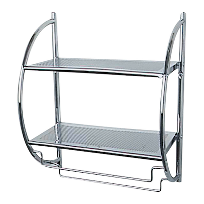 Artikelbild 19 für WENKO Wandregal silber 45,5 x 26,0 x 54,5 cm, Artikelnummer 528880