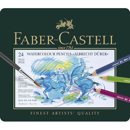 Artikelbild 2 für FABER-CASTELL Albrecht Dürer Buntstifte farbsortiert, 24 St., Artikelnummer 379622