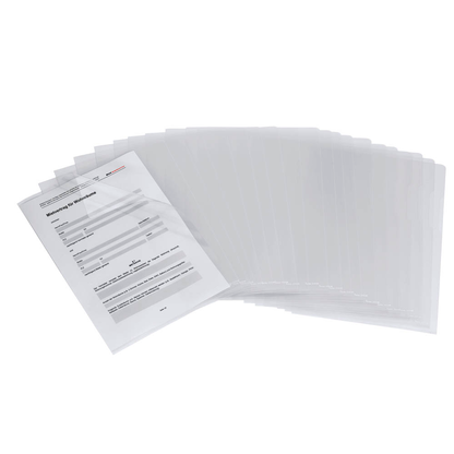 Artikelbild 4 für 100 bene Sichthüllen DIN A4 glasklar glatt 0,15 mm, Artikelnummer 397554