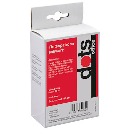 Artikelbild 2 für dots color Druckerpatrone kompatibel zu Canon CL-41, Artikelnummer 483730
