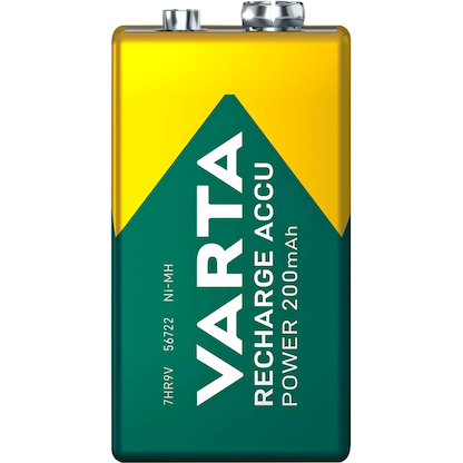Artikelbild 2 für VARTA Akku RECHARGE ACCU Power E-Block 200 mAh, Artikelnummer 708081