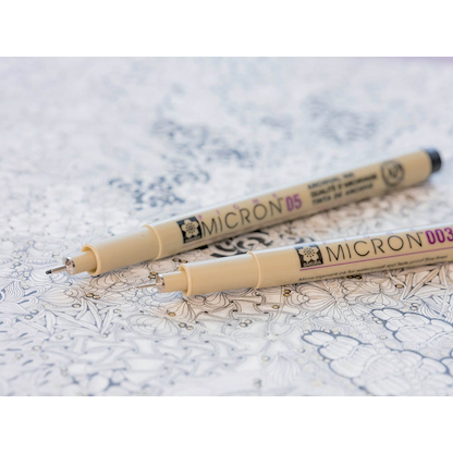 Artikelbild 4 für Sakura Pigma Micron Fineliner-Set farbsortiert 0,25 + 0,45 + 0,60 mm, 4 St., Artikelnummer 937286