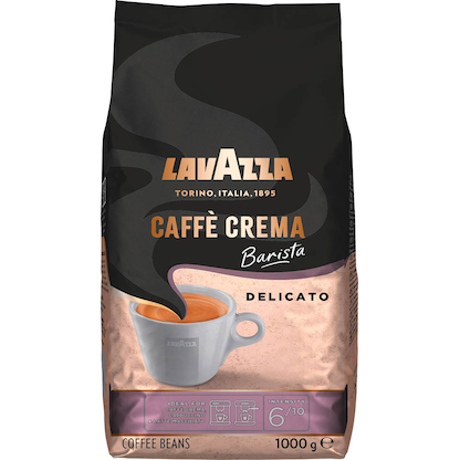 Artikelbild 4 für LAVAZZA Caffé Crema Barista Delicato Kaffeebohnen, Arabica- und Robustabohnen mild, 1,0 kg, Artikelnummer 125319