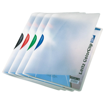 Artikelbild 2 für AKTION: 6 LEITZ Klemmhefter ColorClip 4175 transparent mit Prämie nach Registrierung, Artikelnummer 795708