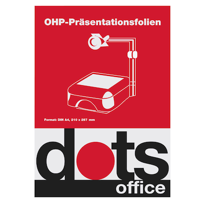 Artikelbild für dots Laserfolien DOTSOHP125 klar, 50 St., Artikelnummer 580886