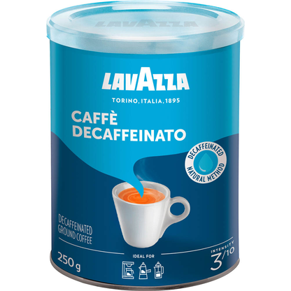 Artikelbild 4 für LAVAZZA Caffé Decaffeinato Kaffee, gemahlen, Arabica- und Robustabohnen mild, 250,0 g, Artikelnummer 125326