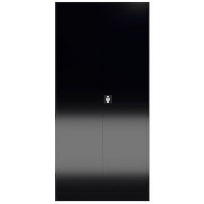 Artikelbild 3 für ClassiX Metallschrank X-530359 tiefschwarz 92,0 x 50,0 x 194,5 cm, aufgebaut, Artikelnummer 184356