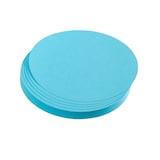 Artikelbild 1 für FRANKEN Moderationskarten blau Ø 19,5 cm, 500 St., Artikelnummer 670249