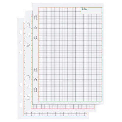 Artikelbild 8 für 50 bind Ringbuch-Ergänzungsblätter kariert A5, Artikelnummer 794354