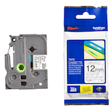 Artikelbild 1 für brother Schriftband TZe-M31 TZEM31, 12 mm schwarz auf transparent, Artikelnummer 224562