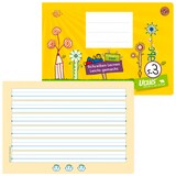 Artikelbild 1 für Ursus Schulheft Formati Recycling Lineatur S3 liniert DIN A5 quer Rand rundum, 20 Blatt, Artikelnummer 800132