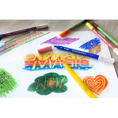 Artikelbild 2 für EBERHARD FABER Colori Filzstifte farbsortiert, 10 St., Artikelnummer 746427