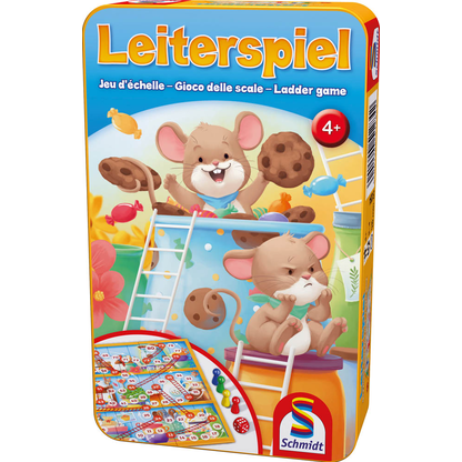 Artikelbild 17 für Schmidt MBS Leiterspiel in Metalldose Brettspiel, Artikelnummer 936118