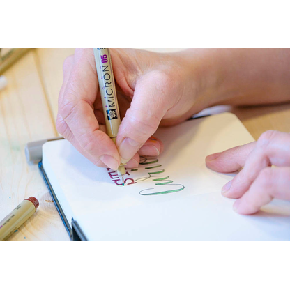 Artikelbild 3 für 6 + 1 GRATIS: Sakura Pigma Micron Fineliner-Set schwarz, 6 St. + GRATIS Brush-Pen, Artikelnummer 711487