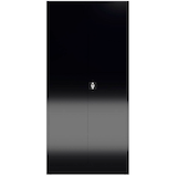 Artikelbild 1 für ClassiX Putzmittelschrank X-545549 tiefschwarz 92,0 x 42,0 x 194,5 cm, aufgebaut, Artikelnummer 184646