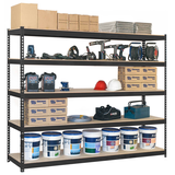 Artikelbild 1 für Simonrack Schwerlast-Weitspannregal SIMONFORTE CHIPBOARD 8425437102813 anthrazit 180,0 x 45,0 x 200,0 cm, Artikelnummer 354059