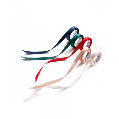 Artikelbild 2 für folia Geschenkband CLASSIC satiniert rot, champagner, rosa, dunkelblau, dunkelgrün 10,0 mm x 4,0 m, Artikelnummer 692667