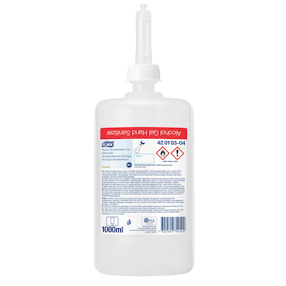 Artikelbild 12 für TORK Premium Händedesinfektionsgel 1,0 l, Artikelnummer 524905