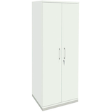 Artikelbild 1 für fm Aktenschrank Oldenburg, 4260429768370 weiß 4 Fachböden 80,0 x 44,2 x 186,9 cm, Artikelnummer 100893