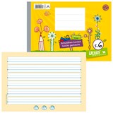 Artikelbild 1 für Ursus Schulheft Formati Recycling Lineatur S6 liniert DIN A5 quer Rand rundum, 48 Blatt, Artikelnummer 800153