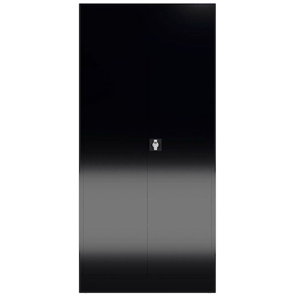 Artikelbild 3 für ClassiX Metallschrank X-530349 tiefschwarz 92,0 x 42,0 x 194,5 cm, aufgebaut, Artikelnummer 184737