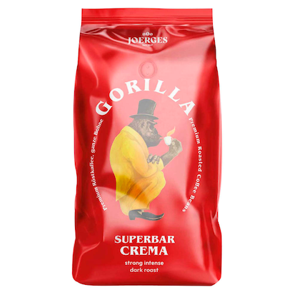 Artikelbild 18 für GORILLA Espresso Super Bar Crema Kaffeebohnen, kräftig, 1,0 kg, Artikelnummer 787232