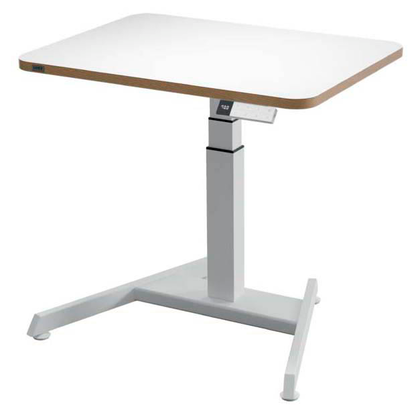 Artikelbild 7 für AKTION: LEITZ Ergo elektrisch höhenverstellbarer Schreibtisch weiß rechteckig, A-Fuß-Gestell weiß 80,0 x 60,0 cm mit 25 Euro CashBack, Artikelnummer 408338