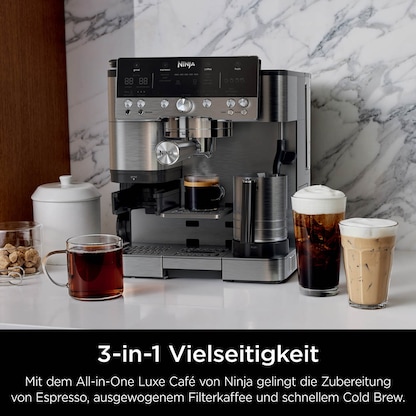 Artikelbild 19 für NINJA® Luxe Café Premier 3in1 Siebträgermaschine silber, Artikelnummer 518468