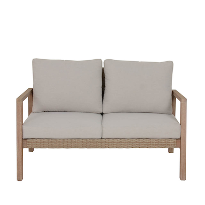 Artikelbild 7 für Garden Pleasure Loungegruppe SAN MATEO beige, braun Holz, 4-teilig, Artikelnummer 543961