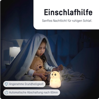 Artikelbild 5 für ANSMANN Hamster Lilli LED Nachtlicht weiß 9,23 cm, 0,2 W, Artikelnummer 629489