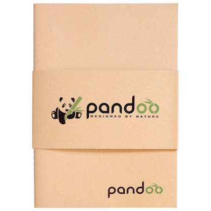 Artikelbild 2 für 5 pandoo Notizhefte DIN A5 blanko, natur Softcover 40 Seiten, Artikelnummer 616560