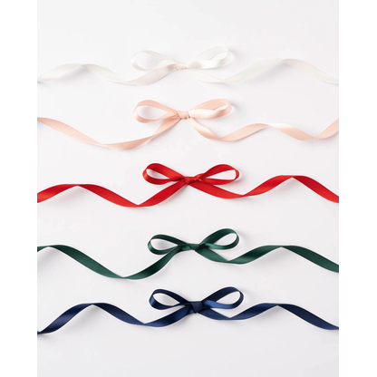 Artikelbild 3 für folia Geschenkband CLASSIC satiniert rot, champagner, rosa, dunkelblau, dunkelgrün 10,0 mm x 4,0 m, Artikelnummer 692667