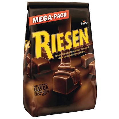 Artikelbild für RIESEN® Schokobonbons 86 St./900,0 g, Artikelnummer 226399