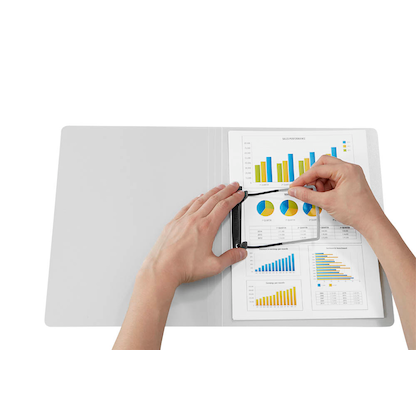 Artikelbild 4 für Jalema Schnellhefter Avanti Kunststoff transparent DIN A4, Artikelnummer 934992