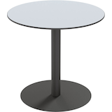 Artikelbild 1 für meet powered by PAPERFLOW Gartentisch CROSS grau rund 80,0 x 80,0 x 75,0 cm, Artikelnummer 300671