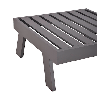 Artikelbild 7 für Garden Pleasure Loungegruppe DONNA grau, anthrazit Metall, 13-teilig, Artikelnummer 707491