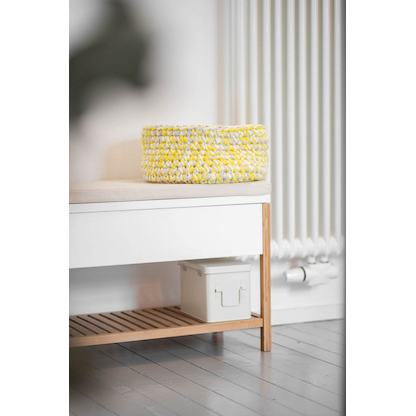 Artikelbild 3 für WENKO Schuhbank Finja 50719800 braun Holz 90,0 cm, Artikelnummer 816803