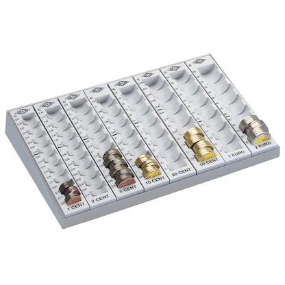 Artikelbild 10 für WEDO Zählbrett lichtgrau Metall-Gehäuse, Artikelnummer 196720